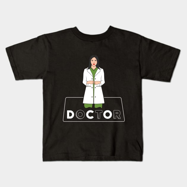 Doctor for General Practitioner Kids T-Shirt by Markus Schnabel